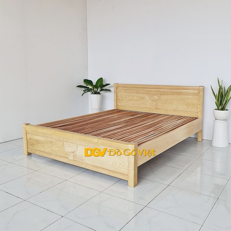 10 mẫu giường ngủ gỗ sồi đẹp giá rẻ nhất 2022