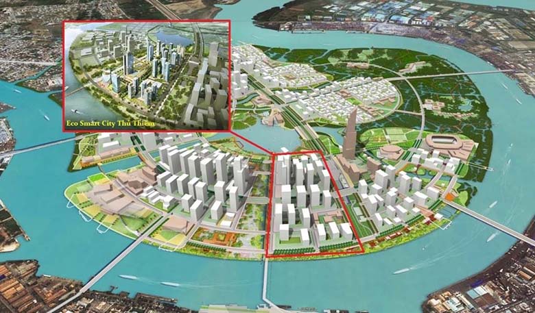 Eco Smart City Thủ Thiêm – Khu phức hợp hạng sang số 1 Sài Gòn