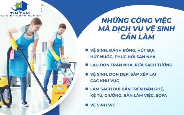 Dịch vụ vệ sinh văn phòng tại Quảng Ngãi Uy tín, chất lượng hàng đầu