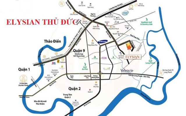 Vị trí dự án Elysian Thủ Đức mang lại những tiềm năng tăng giá nào?