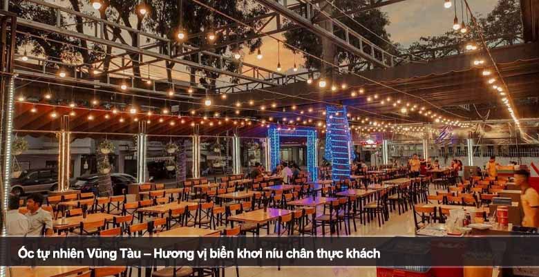 Ốc tự nhiên Vũng Tàu – Hương vị biển khơi níu chân thực khách