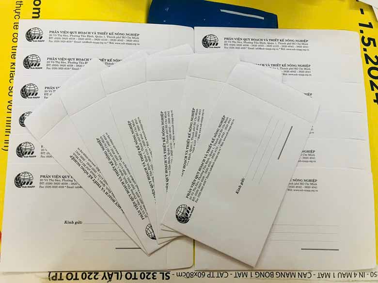 Dịch Vụ In Bao Thư A4 Đẹp, Chuyên Nghiệp Tại TPHCM