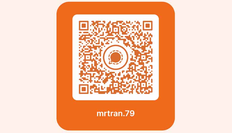 LIÊN HỆ VỚI TÔI TRÊN SIGNAL