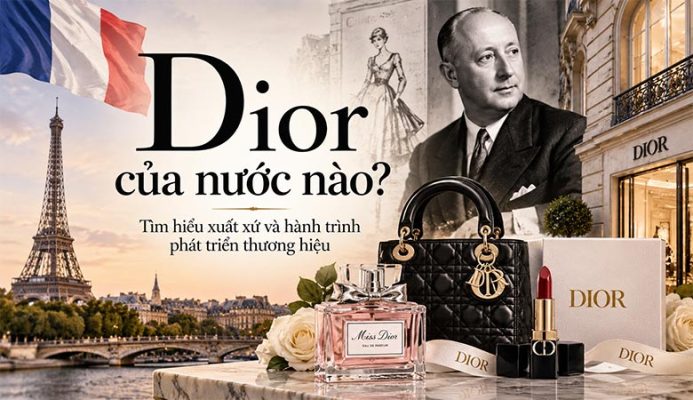 Dior của nước nào? Tìm hiểu xuất xứ và hành trình phát triển thương hiệu
