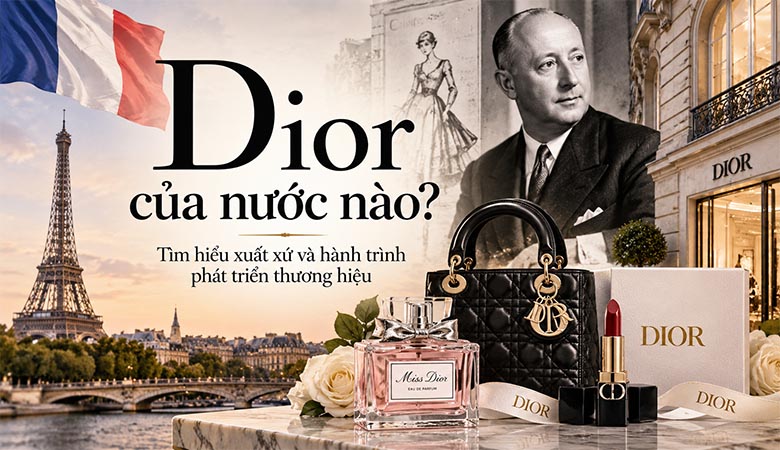 Dior của nước nào? Tìm hiểu xuất xứ và hành trình phát triển thương hiệu