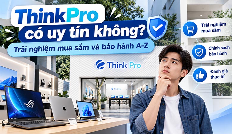 ThinkPro có uy tín không? Trải nghiệm mua sắm và bảo hành A-Z