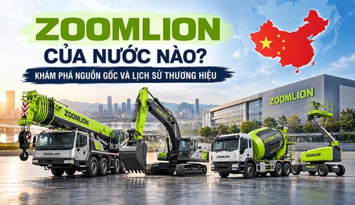 Zoomlion của nước nào? Khám phá nguồn gốc và lịch sử thương hiệu